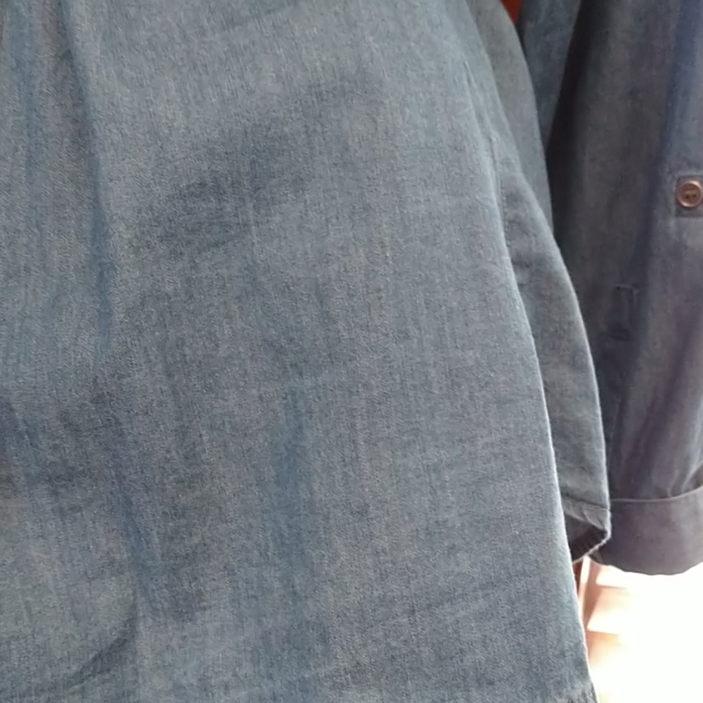 CJ BANKS Denim Shirt - Picture 6 of 7